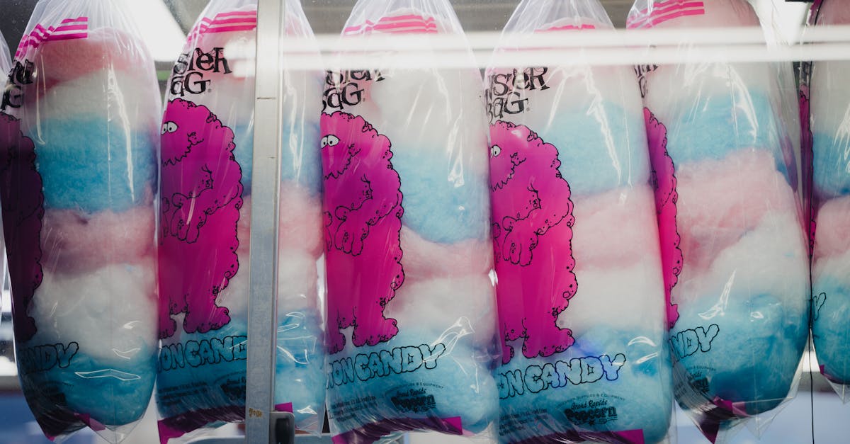 Cotton Candy Individual Bags: Convenient, Mess-Free Treats for Parties, Events, and Everyday Fun